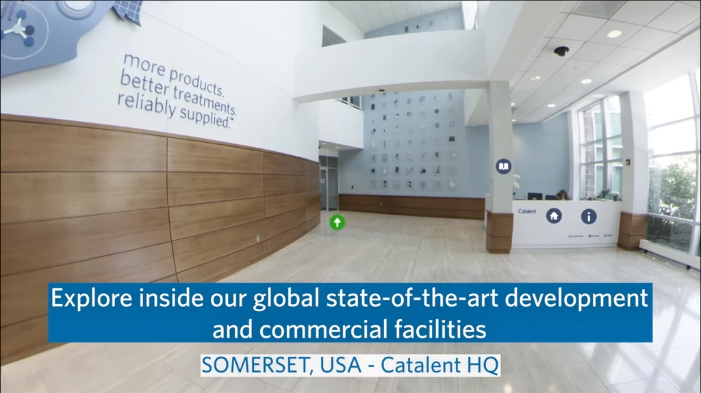 Catalent 360 virtual tour 3